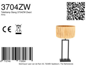 steinhauer-tafellamp-stang-zwart-linnenmetaal-ø30cm-e27-3704zw-8a