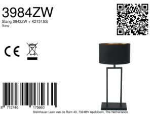 steinhauer-tafellamp-stang-zwart-linnenmetaal-ø30cm-e27-3984zw-8a