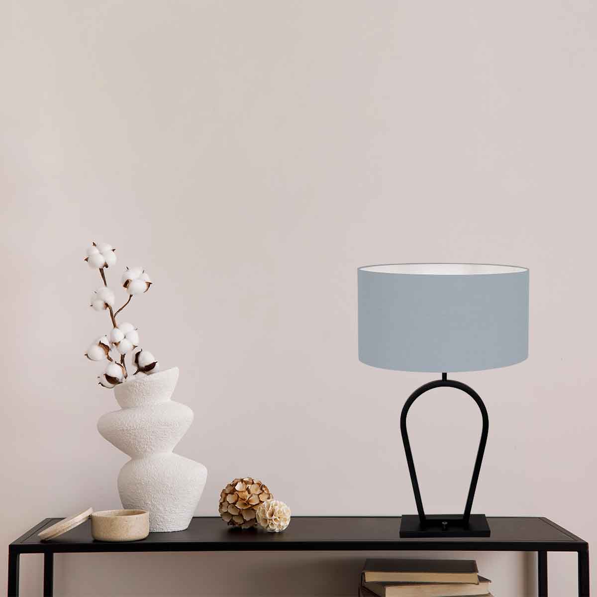 steinhauer-tafellamp-stang-zwart-linnenmetaal-ø40cm-e27-3935zw-2
