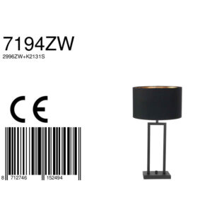 steinhauer-tafellamp-stang-zwart-metaalstof-ø30cm-e27-7194zw-8a