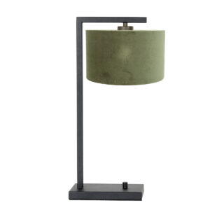 steinhauer-tafellamp-stang-zwart-metaalveloursstof-schemerlamp-e27-7121zw-1
