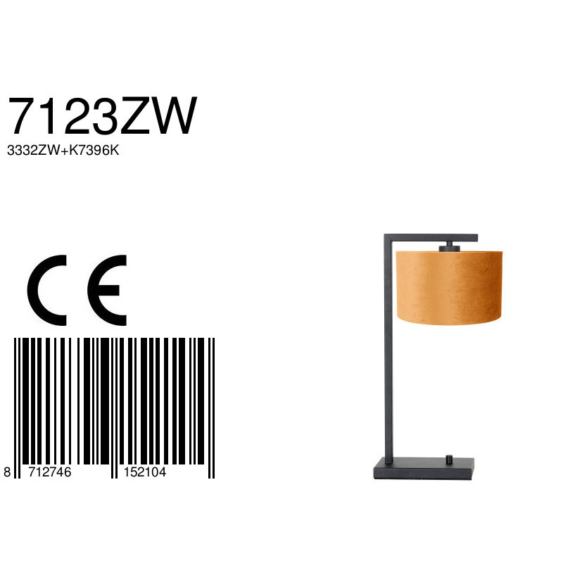 steinhauer-tafellamp-stang-zwart-metaalveloursstof-schemerlamp-e27-7123zw-8a