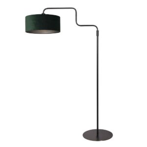 steinhauer-vloerlamp-bloeba-groenzwart-metaalveloursstof-ø40cm-e27-4165zw-1