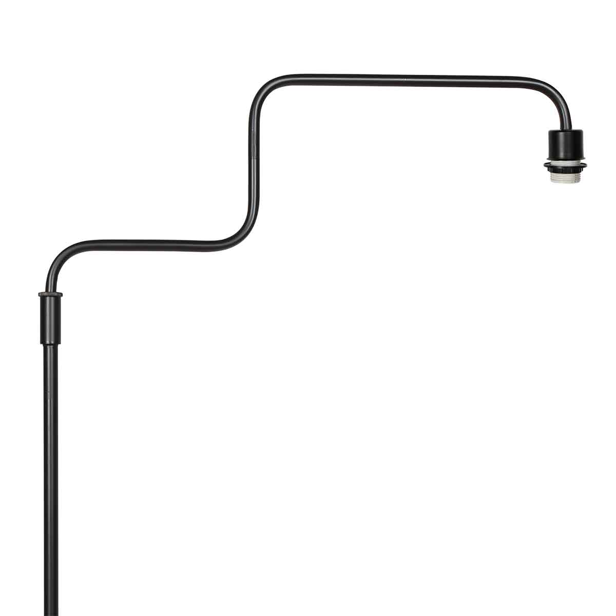 steinhauer-vloerlamp-bloeba-groenzwart-metaalveloursstof-ø40cm-e27-4165zw-18