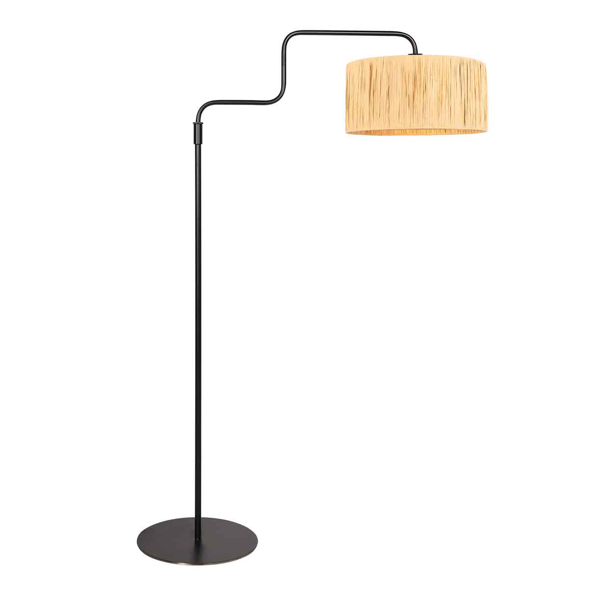 steinhauer-vloerlamp-bloeba-naturelzwart-metaalzeegras-ø50cm-e27-4171zw-0