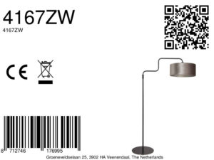 steinhauer-vloerlamp-bloeba-zilverzwart-metaalveloursstof-ø40cm-e27-4167zw-8a