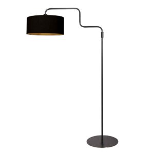 steinhauer-vloerlamp-bloeba-zwart-linnenmetaal-ø40cm-e27-4161zw-1