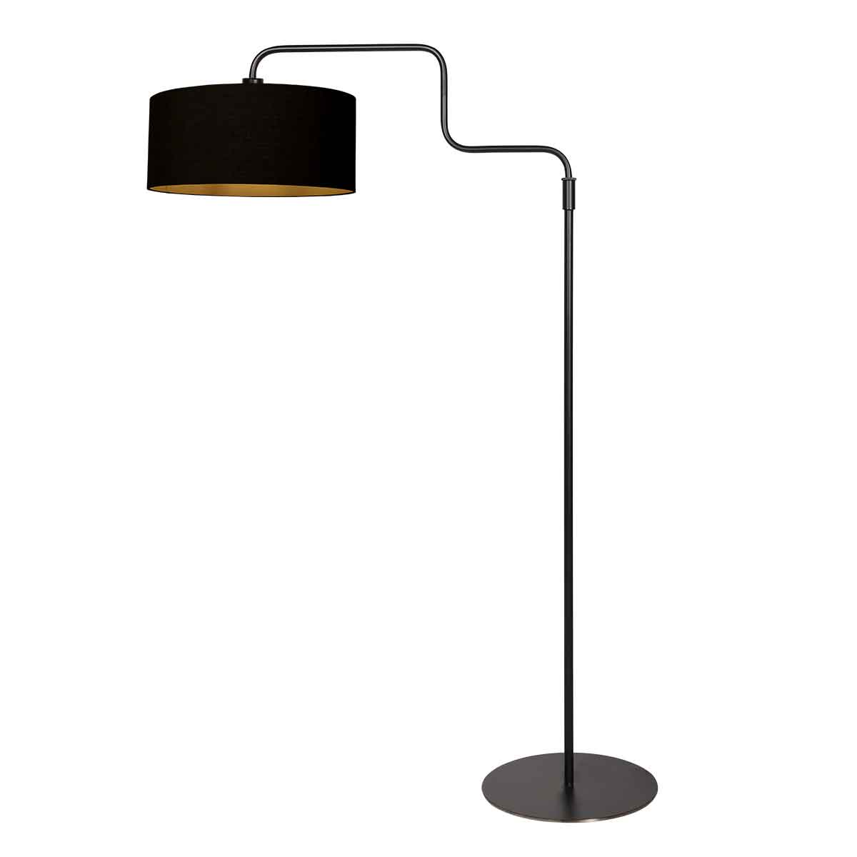 steinhauer-vloerlamp-bloeba-zwart-linnenmetaal-ø40cm-e27-4161zw-1