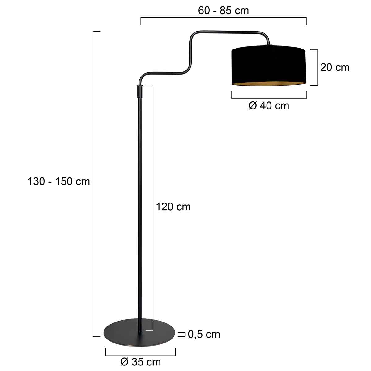 steinhauer-vloerlamp-bloeba-zwart-linnenmetaal-ø40cm-e27-4161zw-7