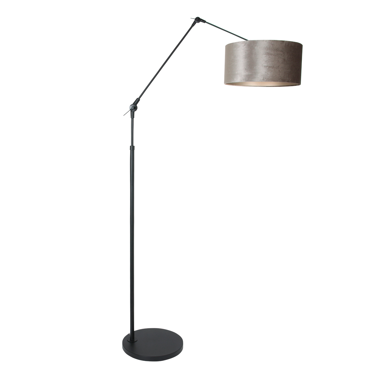 steinhauer-vloerlamp-prestigechic-zwart-metaalveloursstof-schemerlamp-e27-8116zw-0