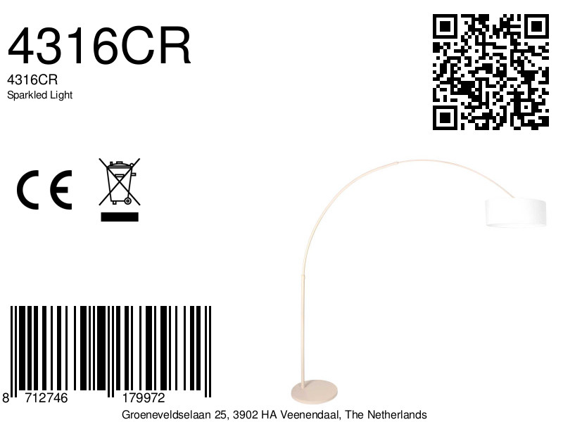 steinhauer-vloerlamp-sparkledlight-beigewit-linnenmetaal-booglamp-e27-4316cr-8a