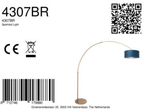 steinhauer-vloerlamp-sparkledlight-blauwbrons-metaalveloursstof-booglamp-e27-4307br-8a