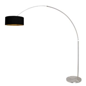 steinhauer-vloerlamp-sparkledlight-staal-linnenmetaal-booglamp-e27-3963st-1