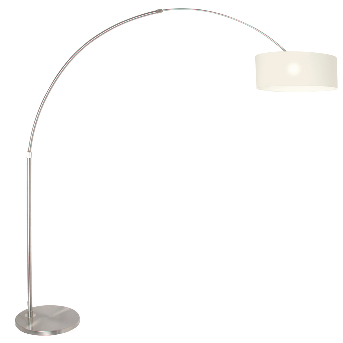 steinhauer-vloerlamp-sparkledlight-staal-linnenmetaal-booglamp-e27-9679st-1