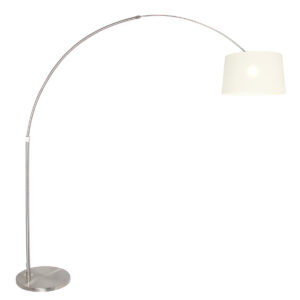 steinhauer-vloerlamp-sparkledlight-staal-metaalstof-booglamp-e27-9675st-1