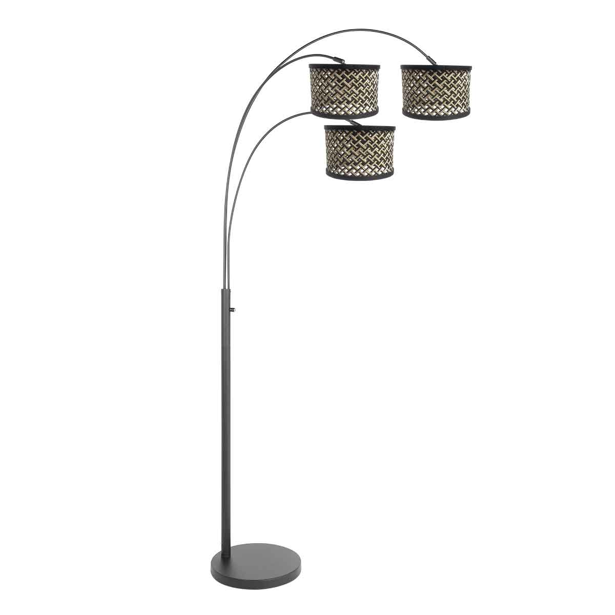 steinhauer-vloerlamp-sparkledlight-zwart-bamboemetaal-booglamp-e27-3829zw-0