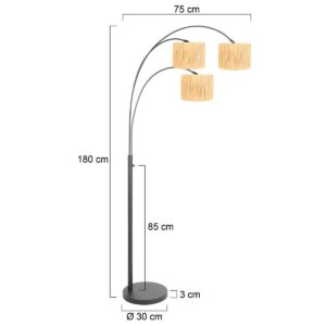 steinhauer-vloerlamp-sparkledlight-zwart-grasmetaal-booglamp-e27-3830zw-7
