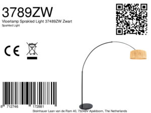 steinhauer-vloerlamp-sparkledlight-zwart-grasmetaal-ø50cm-e27-3789zw-8a