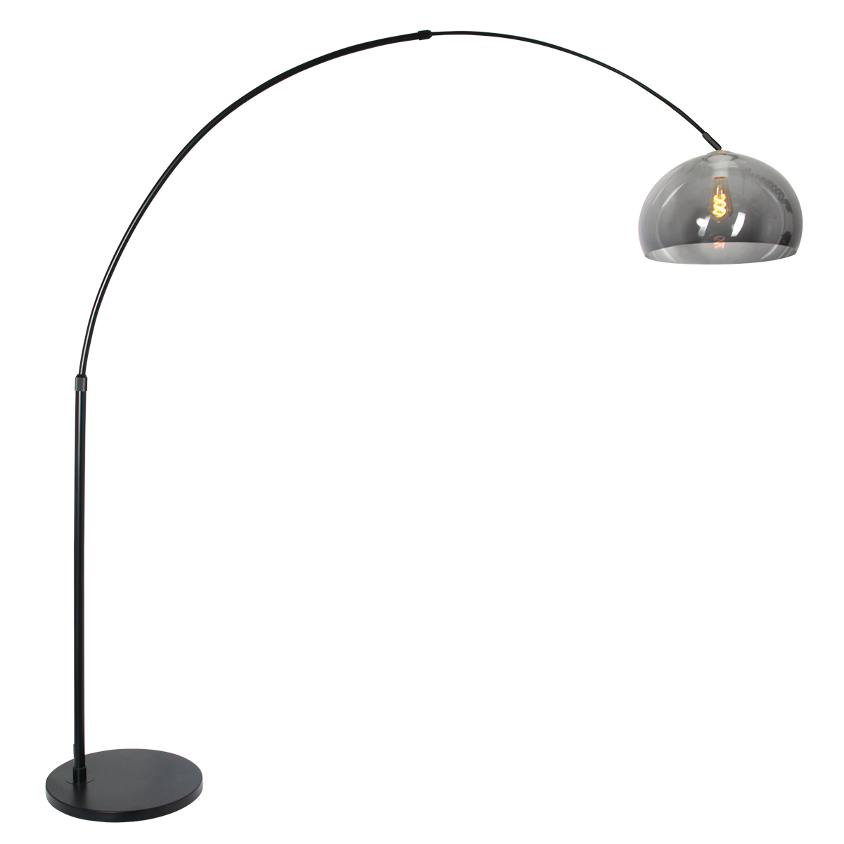 steinhauer-vloerlamp-sparkledlight-zwart-kunststofmetaal-booglamp-e27-9878zw-1