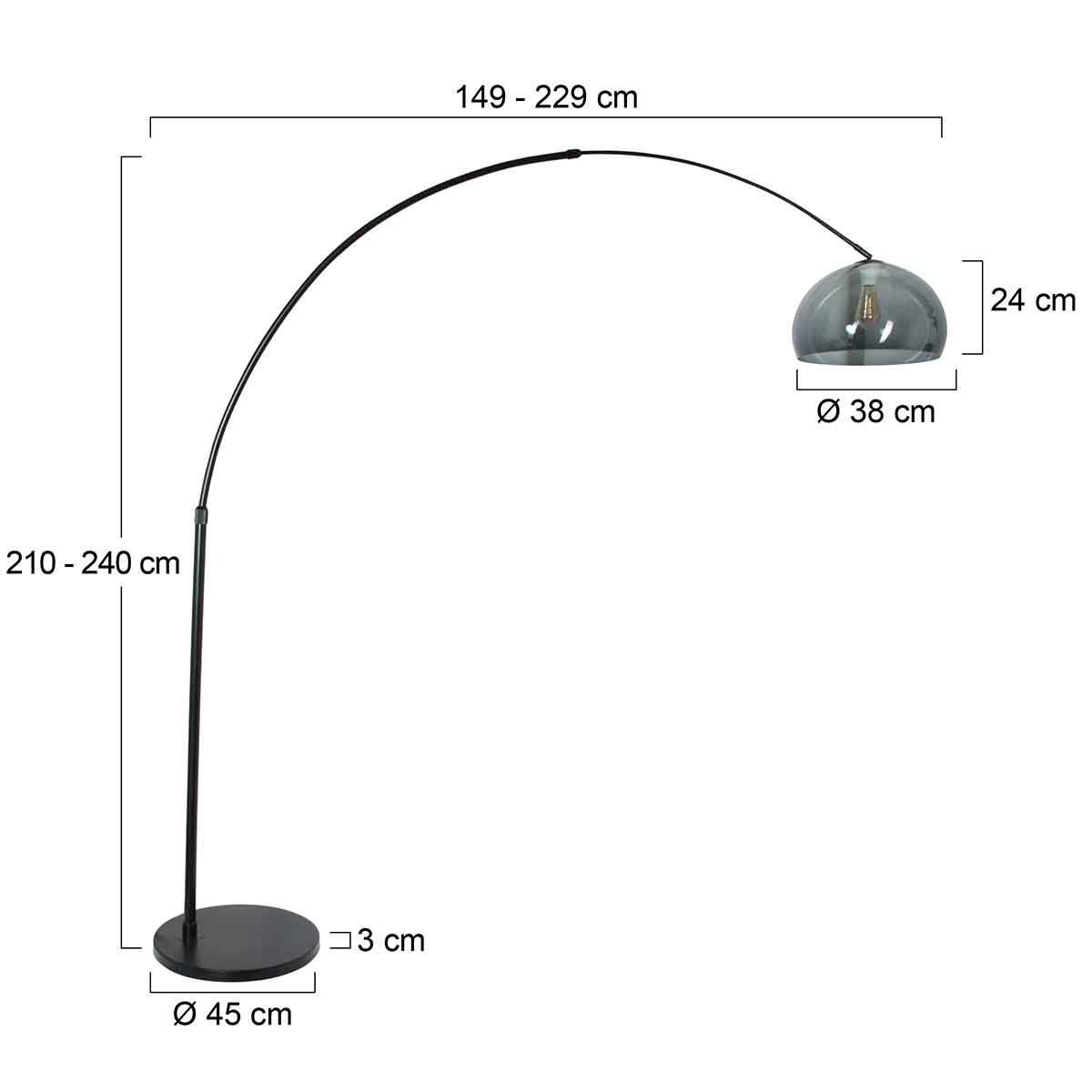 steinhauer-vloerlamp-sparkledlight-zwart-kunststofmetaal-booglamp-e27-9878zw-7