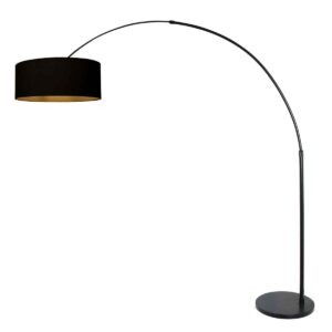 steinhauer-vloerlamp-sparkledlight-zwart-linnenmetaal-booglamp-e27-3965zw-1
