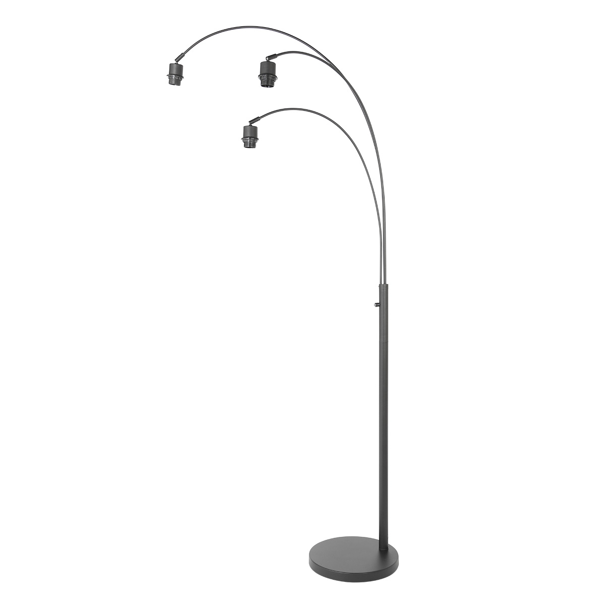 steinhauer-vloerlamp-sparkledlight-zwart-metaal-lossearmatuur-e27-3821zw-1