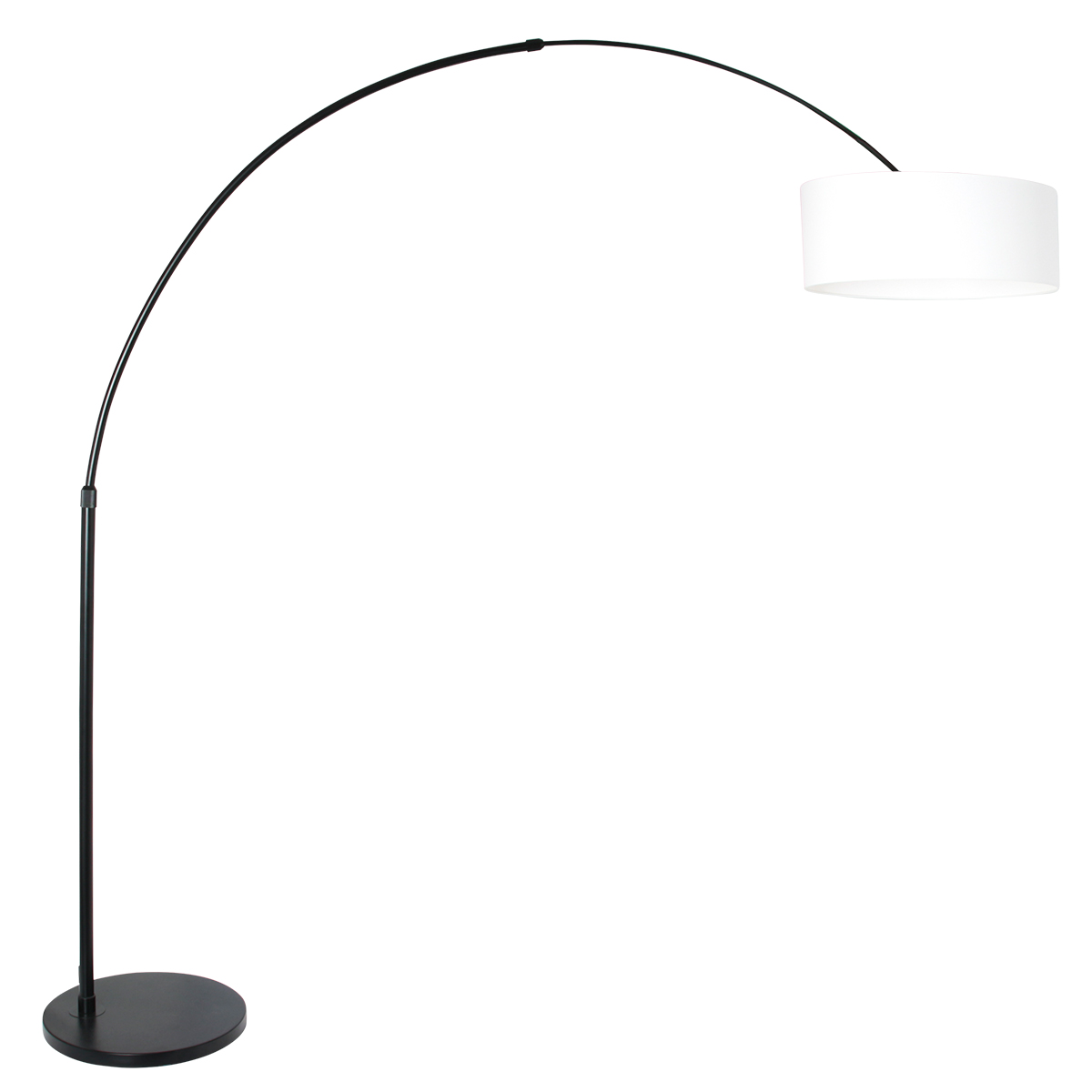 steinhauer-vloerlamp-sparkledlight-zwart-metaalstof-booglamp-e27-9832zw-0