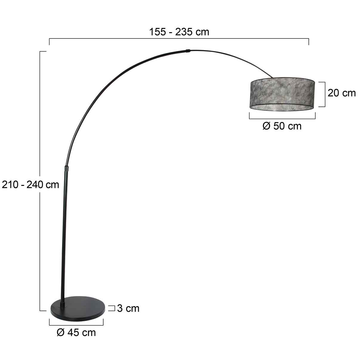 steinhauer-vloerlamp-sparkledlight-zwart-metaalstof-booglamp-e27-9834zw-7
