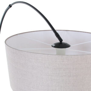 steinhauer-vloerlamp-sparkledlight-zwart-metaalstof-booglamp-e27-9900zw-15