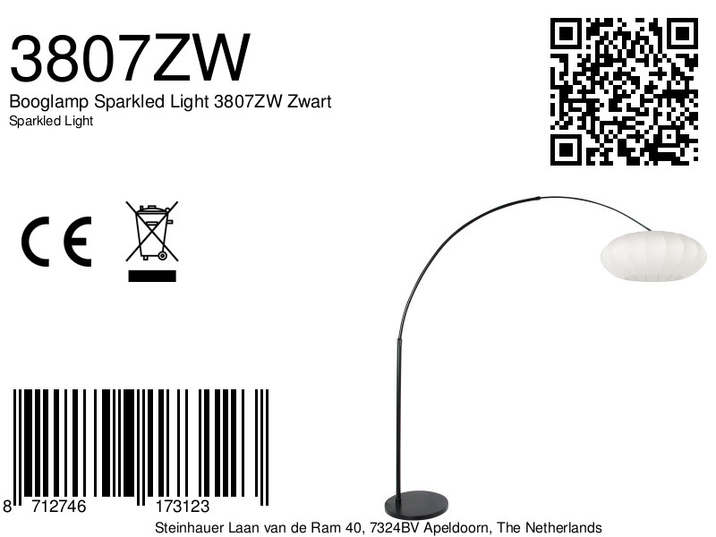 steinhauer-vloerlamp-sparkledlight-zwart-metaaltextiel-booglamp-e27-3807zw-8a