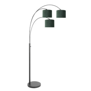 steinhauer-vloerlamp-sparkledlight-zwart-metaalveloursstof-booglamp-e27-3827zw-0