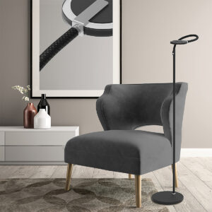 steinhauer-vloerlamp-turound-zwart-glasmetaal-ø23cm-led-2991zw-3