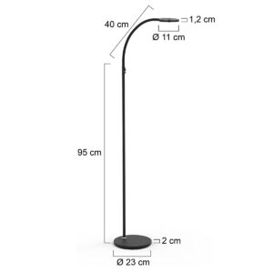 steinhauer-vloerlamp-turound-zwart-glasmetaal-ø23cm-led-2991zw-7