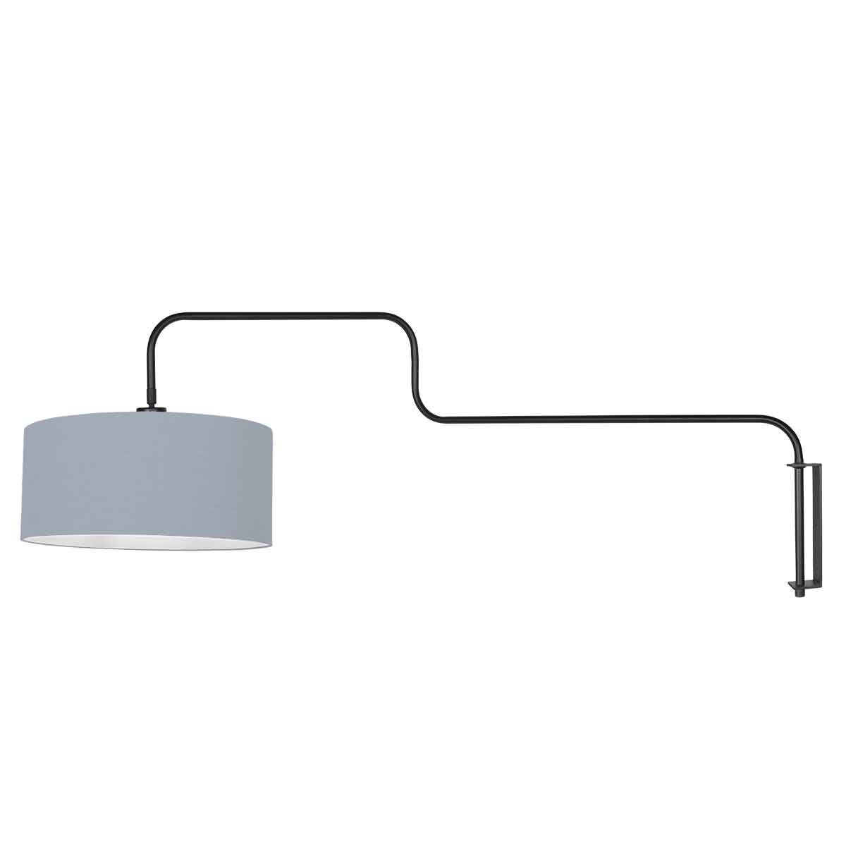 steinhauer-wandlamp-bloeba-blauwzwart-metaalstof-ø40cm-e27-4177zw-1