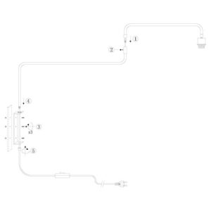 steinhauer-wandlamp-bloeba-groenzwart-metaalveloursstof-ø40cm-e27-4176zw-9