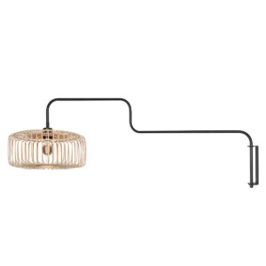 steinhauer-wandlamp-bloeba-naturelzwart-metaalzeegras-ø40cm-e27-4160zw-1
