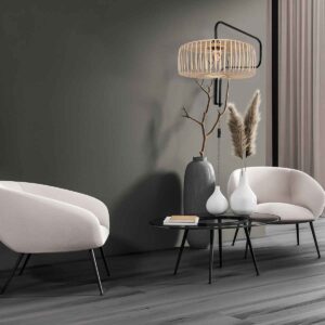 steinhauer-wandlamp-bloeba-naturelzwart-metaalzeegras-ø40cm-e27-4160zw-2