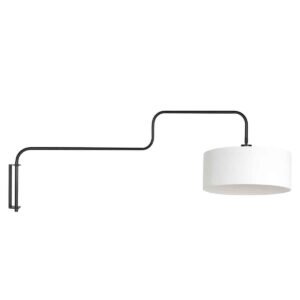 steinhauer-wandlamp-bloeba-witzwart-metaalstof-ø40cm-e27-4175zw-0