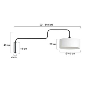 steinhauer-wandlamp-bloeba-witzwart-metaalstof-ø40cm-e27-4175zw-7