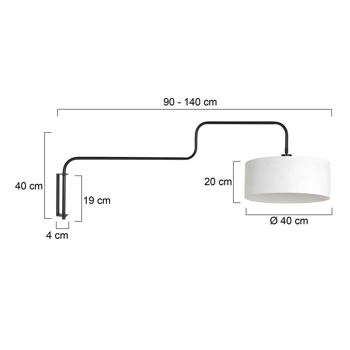 steinhauer-wandlamp-bloeba-witzwart-metaalstof-ø40cm-e27-4175zw-7