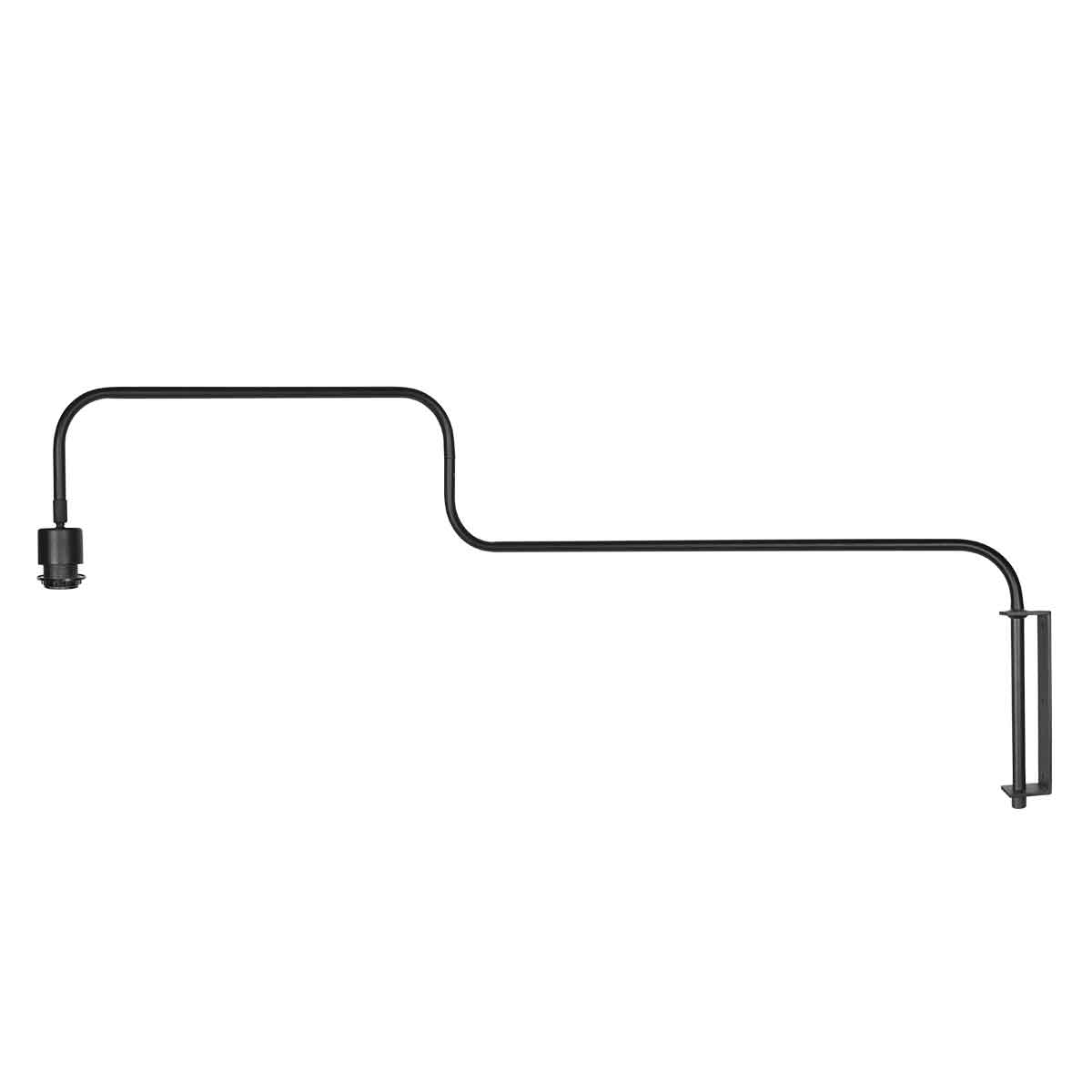 steinhauer-wandlamp-bloeba-zwart-metaal-lossearmatuur-e27-4142zw-1