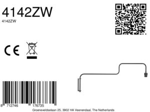 steinhauer-wandlamp-bloeba-zwart-metaal-lossearmatuur-e27-4142zw-8a