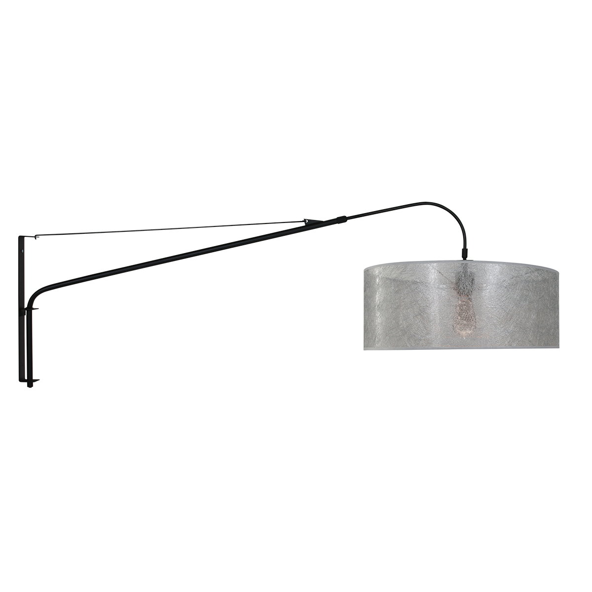steinhauer-wandlamp-elegantclassy-zwart-metaalstof-schemerlamp-e27-9322zw-0
