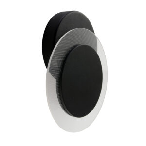 steinhauer-wandlamp-lido-zwart-kunststofmetaal-ø17cm-led-2564zw-18