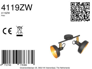 steinhauer-wandlamp-prato-zwart-metaal-opbouwspot-e14-4119zw-8a