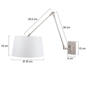 steinhauer-wandlamp-prestigechic-staal-linnenmetaal-e27-9722st-7