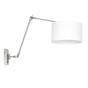 steinhauer-wandlamp-prestigechic-staal-linnenmetaal-schemerlamp-e27-8108st-0