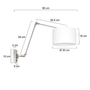 steinhauer-wandlamp-prestigechic-staal-linnenmetaal-schemerlamp-e27-8108st-7