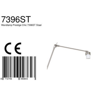 steinhauer-wandlamp-prestigechic-staal-metaal-lossearmatuur-e27-7396st-8a