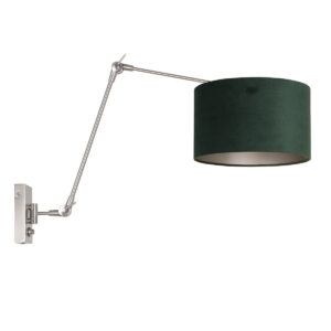 steinhauer-wandlamp-prestigechic-staal-metaalveloursstof-schemerlamp-e27-8109st-0